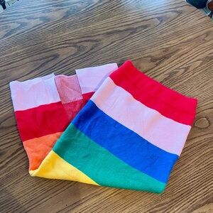 Dresses in LALA rainbow knit skirt